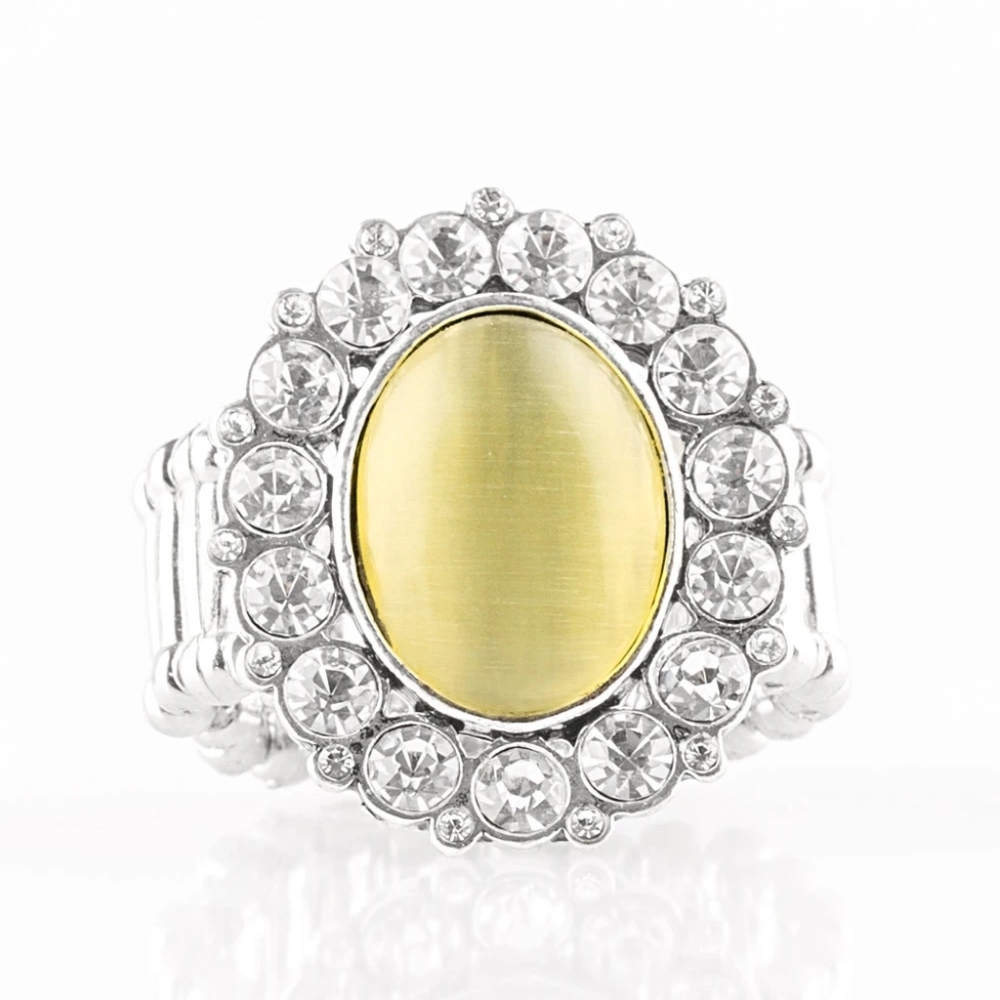 Paparazzi Cinderella Cinderella Yellow Ring